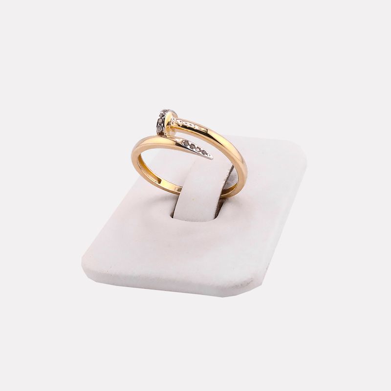 Anillo Clavo 14k 2.1g #8
